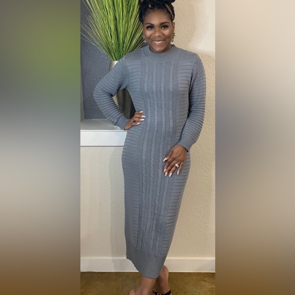 Maxi Sweater Dress